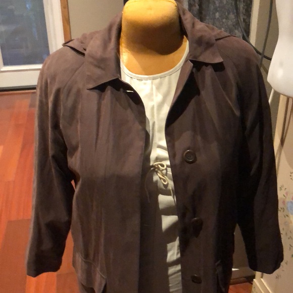 London Fog Maxi Length Overcoat/Raincoat Size Small/Medium - Picture 9 of 15